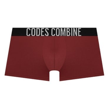 코데즈컴바인이너웨어 아웃밴드베이직  마론  드로즈(CDMDR913MR)