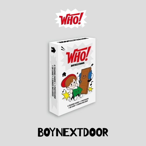 [WEVERSE]보이넥스트도어 (Boynextdoor) - 1St Single Who! (Weverse Albums Ver.) / Boynextdoor - 1St Single Who! (Weverse Albums Ver.)