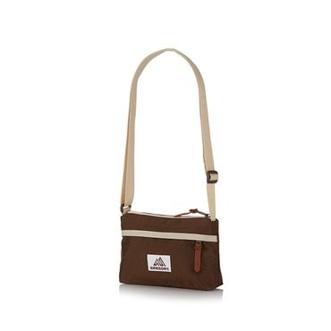 그레고리 크로스백 엔벨롭 숄더 ENVELOPE SHOULDER BROWN/LIGHT BEIGE (08JR0305)