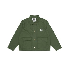 [공식](정상가 : 179,000원) 메일러 가먼트워싱 자켓 키즈 KHAKI