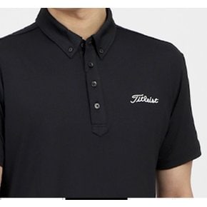 반팔 티셔츠 블랙 기능성 골프웨어 남성 PK셔츠 TLPMS900J CA3230022