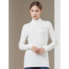 여성 싱글오가닉 기모티셔츠  아이보리  HWG20 TS302_P346087629