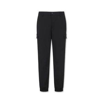 왁 (왁골프)Men Tricot Jogger Pants (FLEX)_WMPNS24102BKX