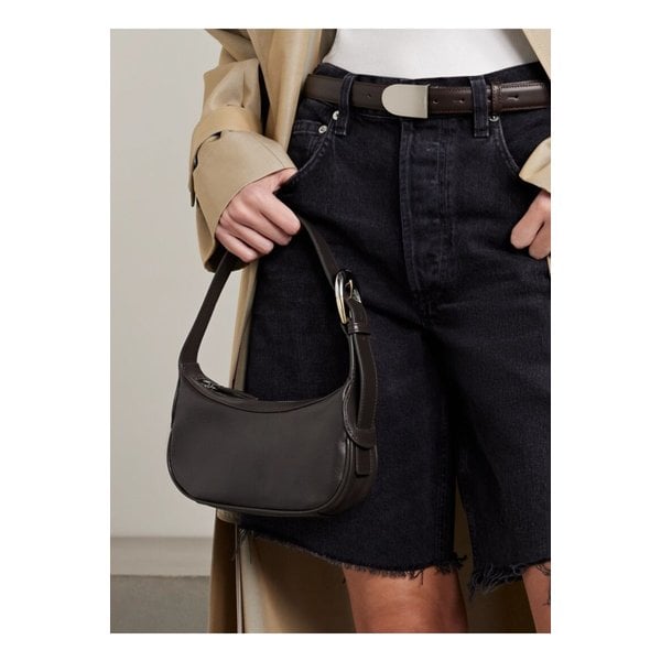 스타우드 오웬 가죽 숄더 백 다크 브라운 1647597357747033