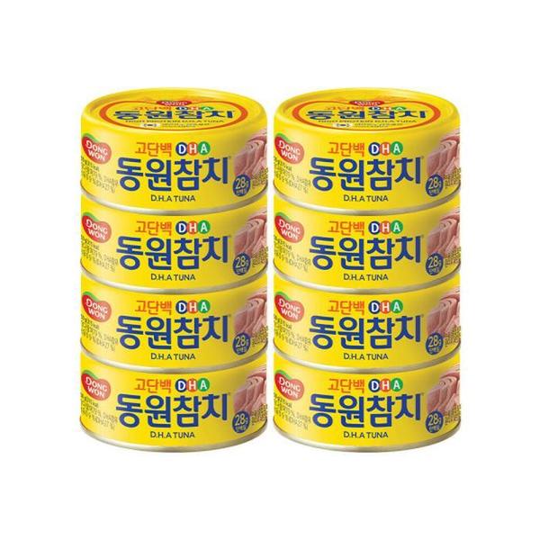 확대된 대표 DHA 참치 150g 원터치 8캔r(1)