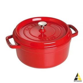 STAUB 원형 꼬꼬떼 28cm 체리 (40509-852-0)