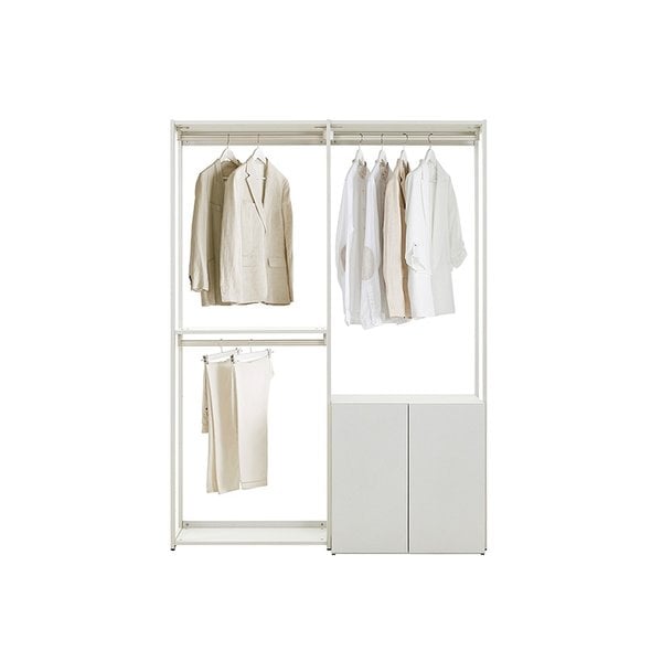 뉴로브 에센셜 드레스룸세트 158cm 수납형