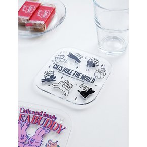 MIAOW CAT ACRYLIC COASTER