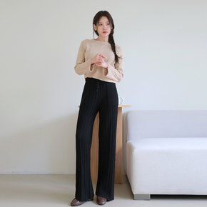 [최초가 89,900원][르포엠]끌레르 캐시미어 울 니트 팬츠