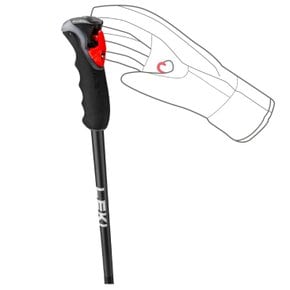 레키 길이조절 스키폴 LEKI PEAK Vario 3D 95~125cm [길이조절형]