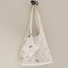 로라로라 LACE BAG WHITE