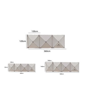  【해외직구】 마운틴하이커 캠핑 아웃도어 윈드스크린 바람막이 가림막 / 무료배송