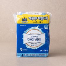 크리넥스 마이비데클린케어아쿠아 42매*6입