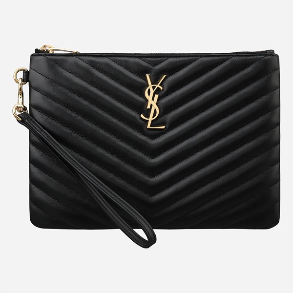 [시흥점] 5F 379039 CWU01 1000 모노그램 스트랩 클러치백 블랙