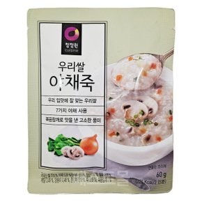 우리쌀 야채죽 60g