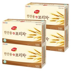 한잔용 보리차 400T (100T 4개) 대용량