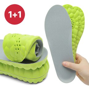 아치 평발 기능성 운동화 군화 발편한 메모리폼 깔창 인솔 (1+1) PP1603