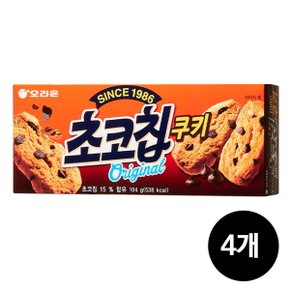 오리온 초코칩쿠키, 104g, 4개