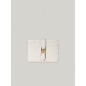 CLASSIC LOGO CARD WALLET IN IVORY