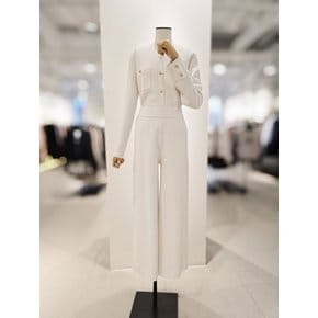 [파주점] [더아이잗컬렉션]울 캐시미어 블렌드 셋업 니트 팬츠 CRBA1SL711