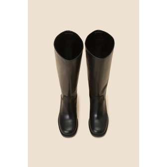 슈콤마보니 Basic long boots(black) DG3BW24506BLK