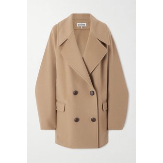 로에베 더블브레스트 울 코트 46376663162958443