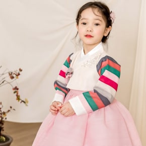 은선 여아 한복 (2호) 돌 두돌 아기 베이비 유아 색동 명절 추석 설 행사 생일