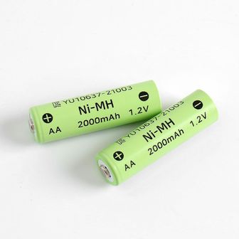 오너클랜 보호회로내장 니켈수소 2000mAh AA 충전배터리 2개