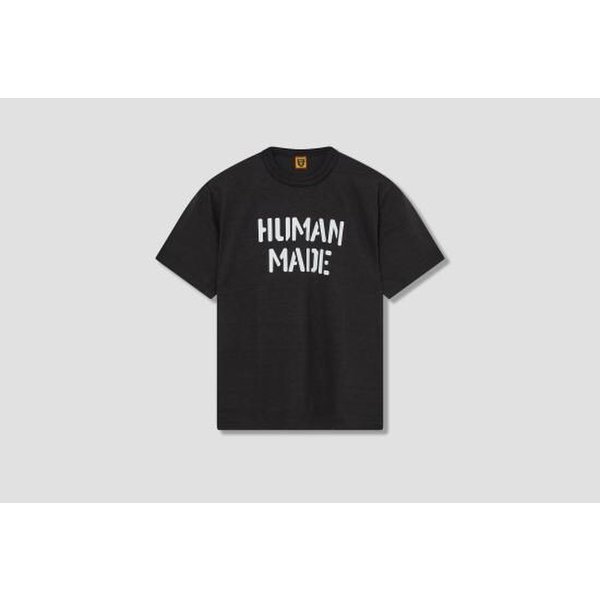24FW 휴먼메이드 반팔 티셔츠 HM28TE012BLK BLACK DOM