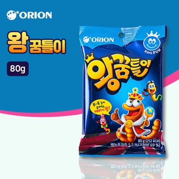 오리온 왕꿈틀이(80g)