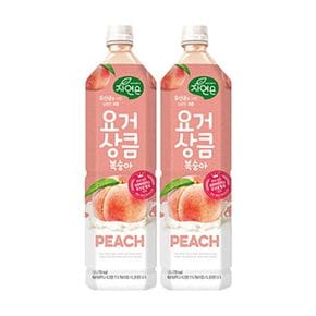 웅진 요거상큼 복숭아 1.5L 9펫