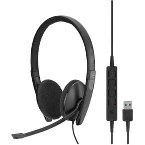 영국 젠하이저 헤드셋 Sennheiser USB Binaural Headset 블랙 1719968