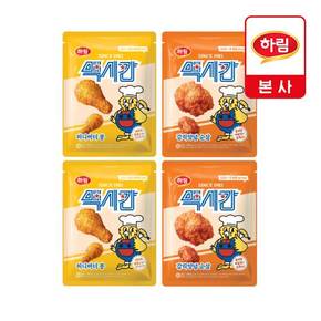 갈릭양념 순살 2봉+맥시칸 허니버터 봉 2봉 세트