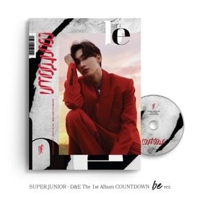 [CD] [포스터품절]슈퍼주니어-D&E - 1집 [Countdown] (Be Ver.) / Super Junior-D&E - Vol.1 [Countdown] (Be Ver.)