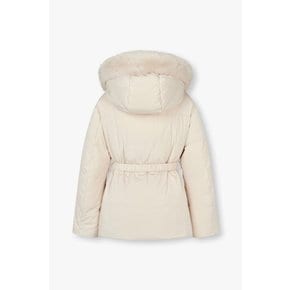 [부산점] [지컷] 7폭스 퍼 벨티드 구스 다운 자켓 224417010