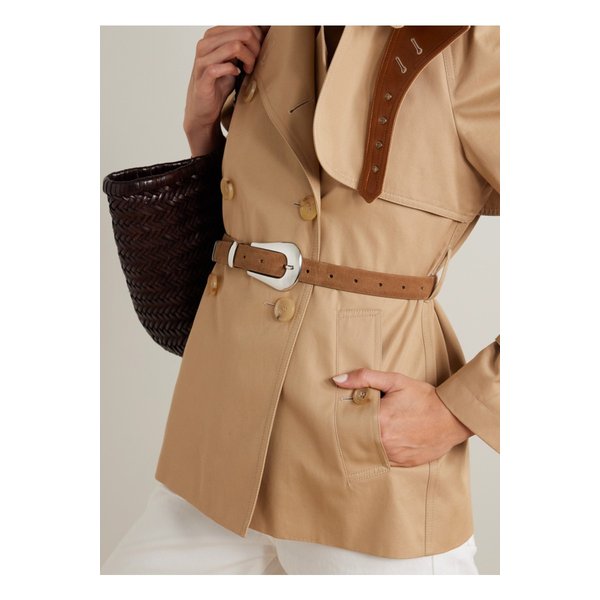 디앙슈 콜레트 스웨이드 벨트 탠 브라운 46376663162870964