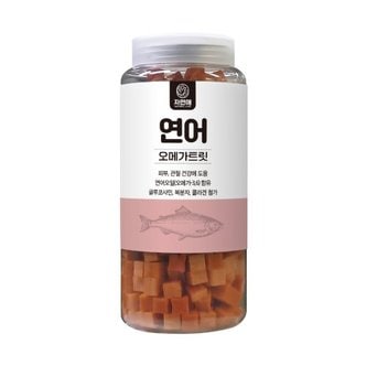 자연애 가수분해 강아지 간식 연어 520g