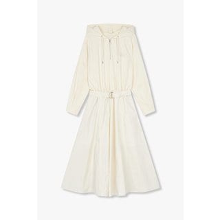 GCUT 벨티드 하프 집업 후드 원피스 7255137104105