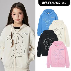 (공식)24SS 베이직 빅로고 후드집업 (4color) 7AHDB0241