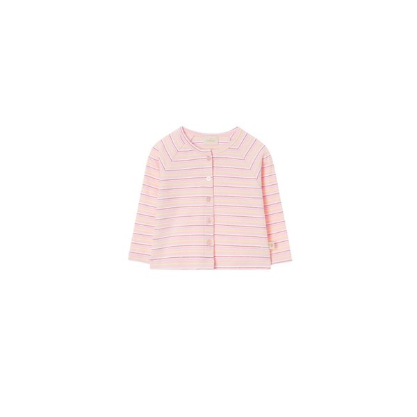 Pastel Puff Cardigan - strawberry puff