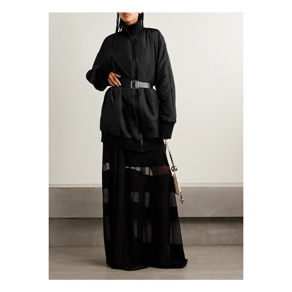 노마카말리 오버사이즈 패딩 셸 보머 재킷 블랙 46376663162922901