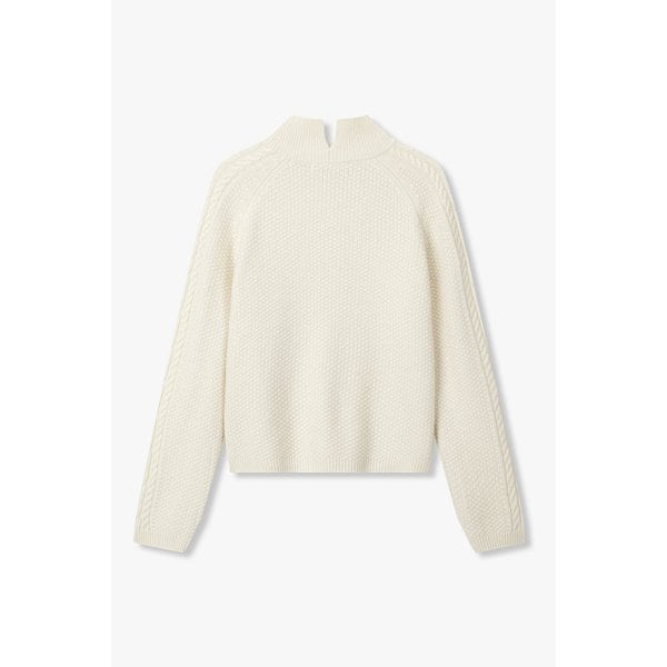 하이넥 케이블 니트 풀오버 7255450108106