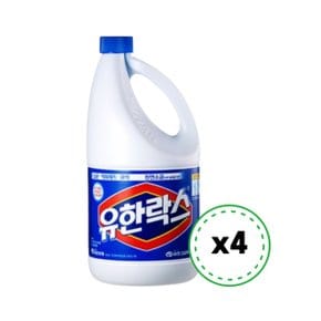 유한락스 레귤러 2L 용기 x 4개