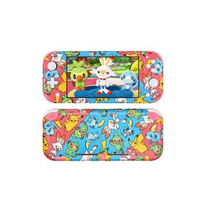 DLseego Switch Lite 스킨 큐트 애니멀 패턴 풀 랩 보호 필름 스테