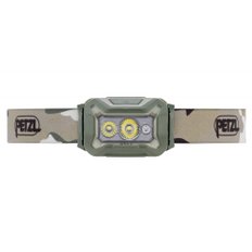 PETZL ARIA 2 RGB 컴팩트 내구성 방수 헤드 램프 화이트 레드 그린 블루 450 루멘 위장