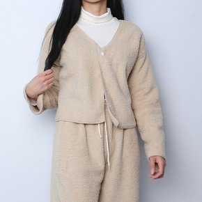 뽀송이 크롭 가디건