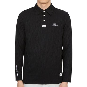 혼가먼트 골프웨어 긴팔티셔츠 남성 긴팔티셔츠 HCM 2C AP04 BLACK