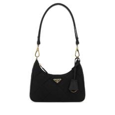 PRADA  Black Re Nylon  Re Edition shoulder bag BLACK