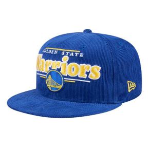 [해외] 1101541 뉴에라 모자 NBA 골든스테이트 워리어스 Throwback Display Corduroy 9FIFTY Hat