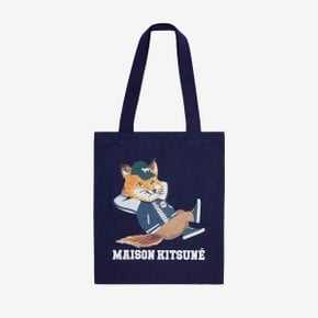 DRESSED FOX VERTICAL TOTE BAG KU05002 / Navy